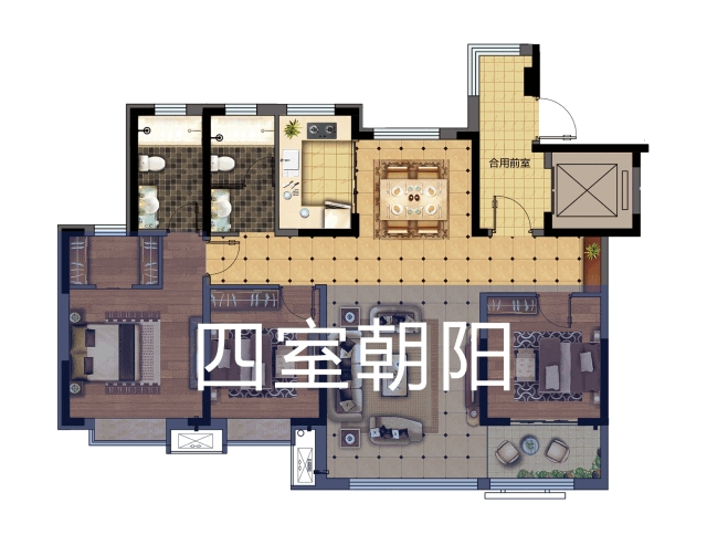 金乡星空喜园 | "四室朝南神户型"亮相金乡!